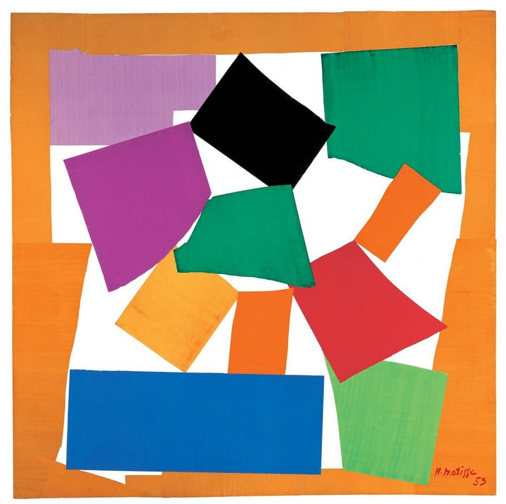 The Snail, 1953 Painting by Henri Matisse Oil on Canvas Reproduction by Blue Surf Art