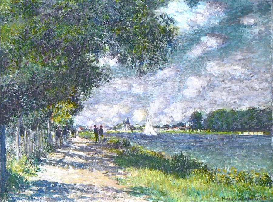 The Seine at Argenteuil by Claude Monet. Monet artworks, monet reproduction for sale
