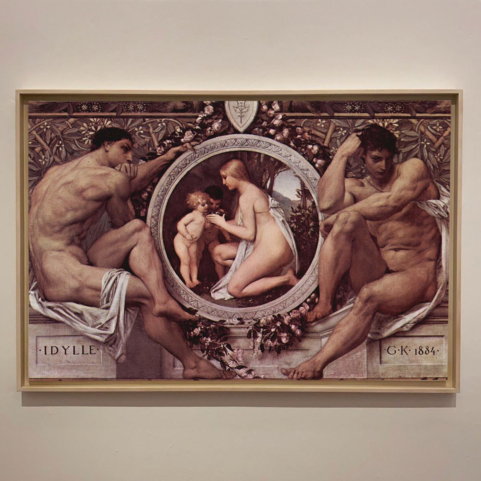 "Idylle (Idylls)" by Gustav Klimt