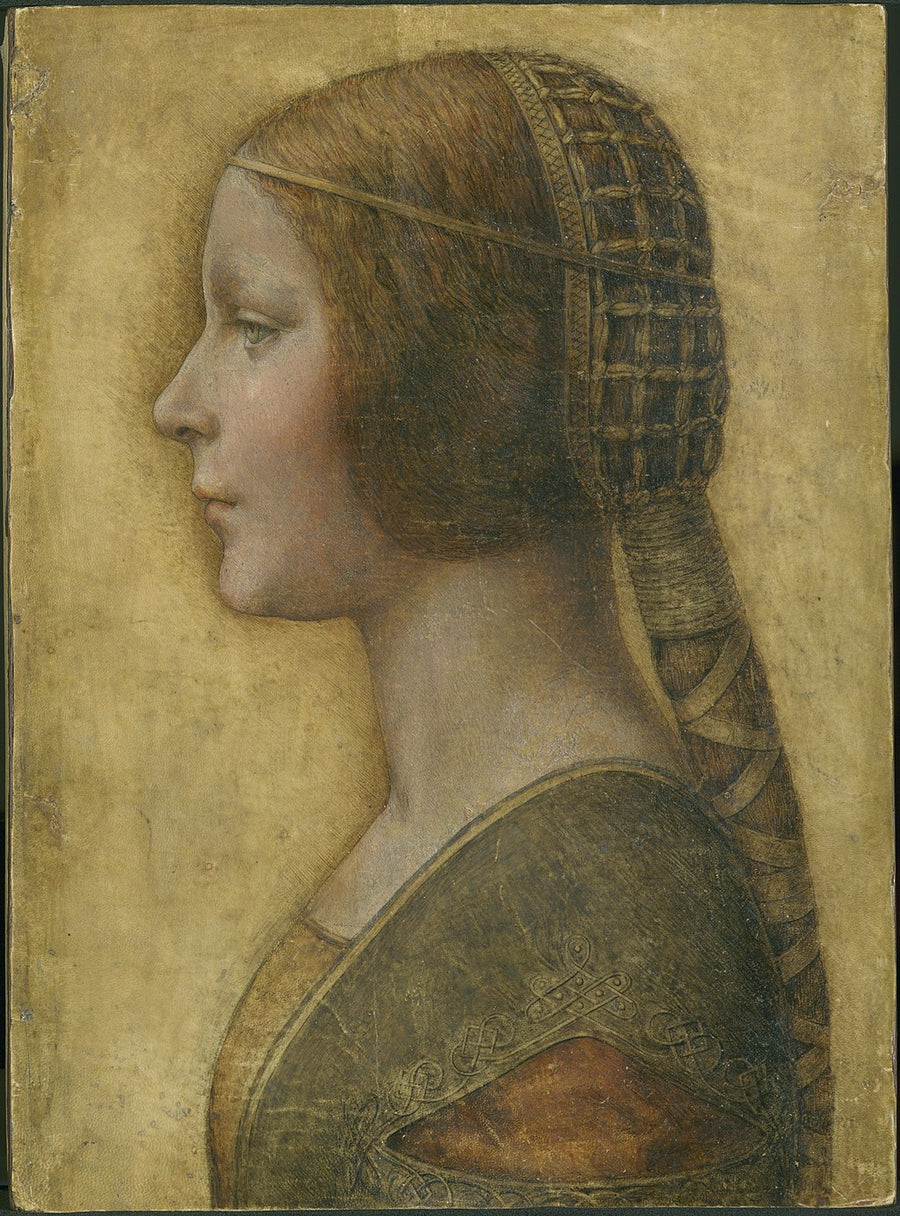 La Bella Principessa Painting by Leonardo da Vinci