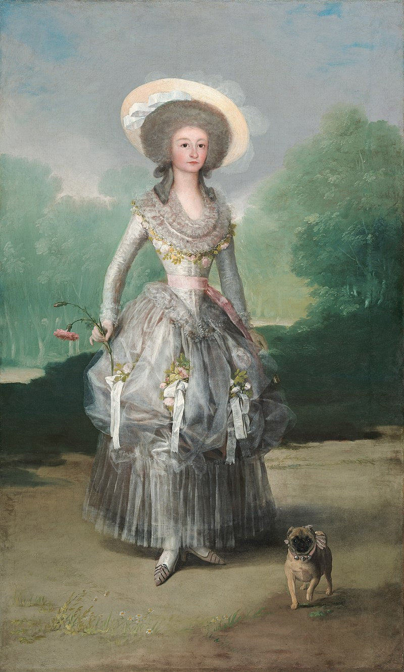 The Marquesa de Pontejos by Francisco Goya, Reproduction for Sale