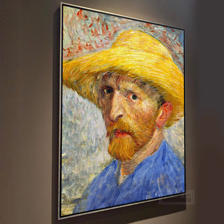 Self Portrait by Van Gogh Reproduction for Sale - Blue Surf Art
