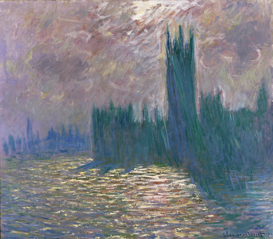 Houses of Parliament, London 1905 by Claude Monet