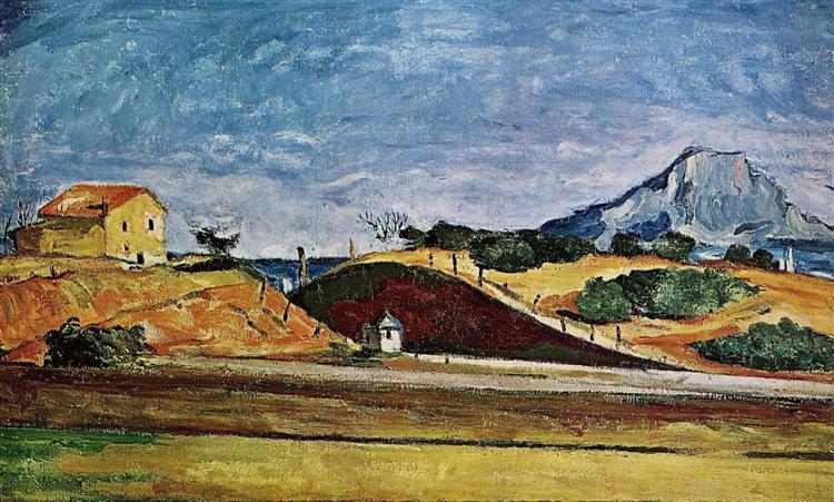 The Railway Cutting by Paul Cézanne Reproduction for Sale - Blue Surf Art