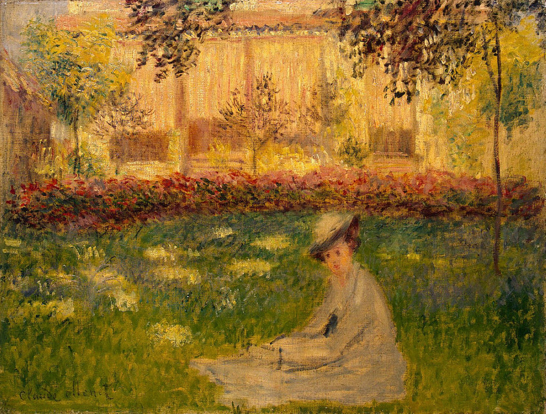 Woman in a Garden by Claude Monet. Monet canvas, monet artworks, monet wall art, monet reproduction for sale