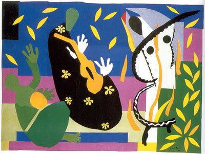 The King's Sadness Painting by Henri Matisse Oil on Canvas Reproduction by blue surf art