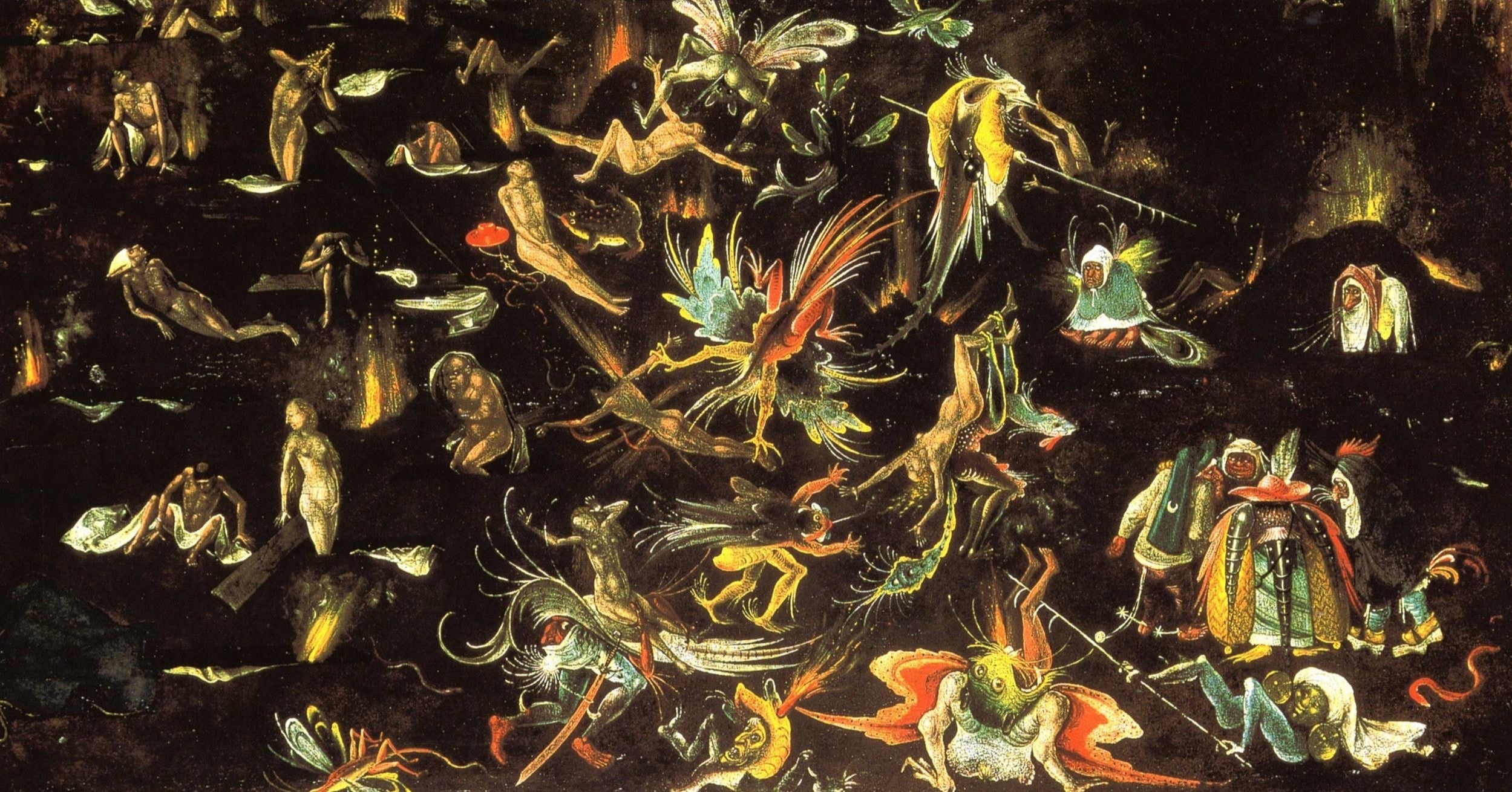 The Last Judgment by Hieronymus Bosch Reproduction Oil on Canvas