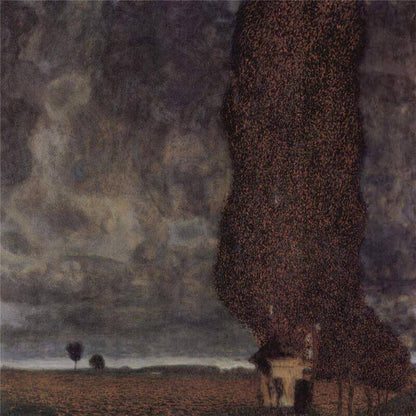 The Big Poplar, 1902 by Gustav Klimt. Gustav Klimt artwork, Klimt famous art, Klimt paintings, Klimt wall art, Klimt canvas art, Klimt popular art, Klimt art decor, Klimt reproduction, Klimt oil paintings, Klimt Oil paints, Klimt home decor.