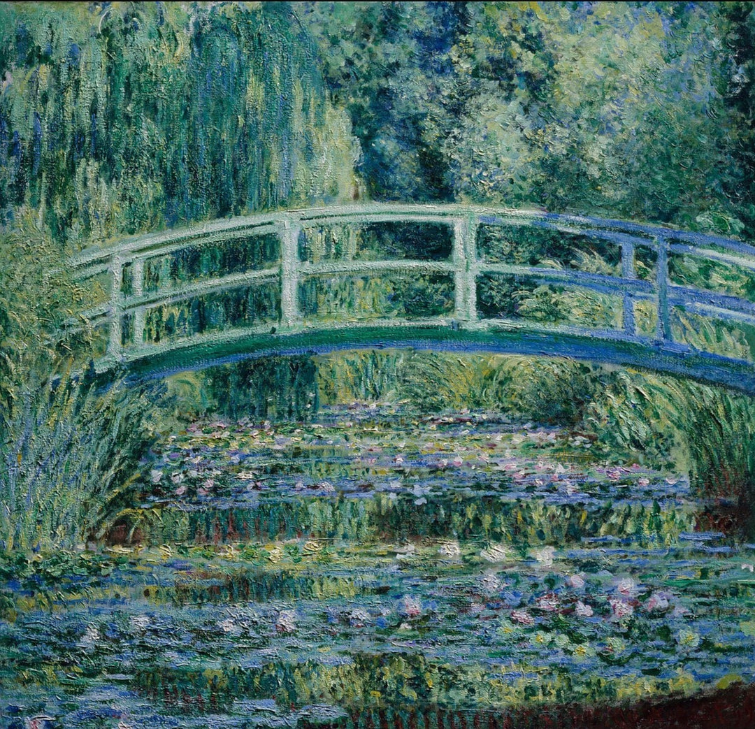 Water Lilies and Japanese Bridge, 1899 by Claude Monet