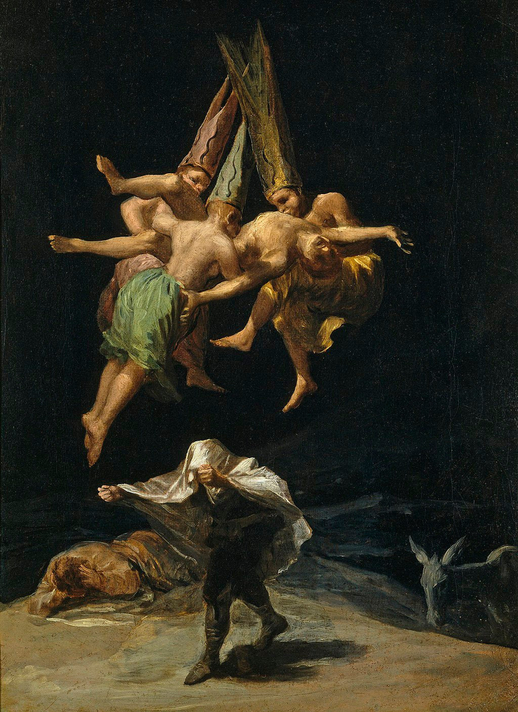 Witches' Flight by Francisco Goya, Reproduction for Sale