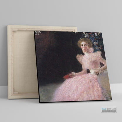Portrait of Sonja Knips, 1889 by Gustav Klimt. Gustav Klimt artwork, Klimt famous art, Klimt paintings, Klimt wall art, Klimt canvas art, Klimt popular art, Klimt art decor, Klimt reproduction, Klimt oil paintings, Klimt Oil paints, Klimt home decor. -1