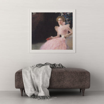 Portrait of Sonja Knips, 1889 by Gustav Klimt. Gustav Klimt artwork, Klimt famous art, Klimt paintings, Klimt wall art, Klimt canvas art, Klimt popular art, Klimt art decor, Klimt reproduction, Klimt oil paintings, Klimt Oil paints, Klimt home decor.-3