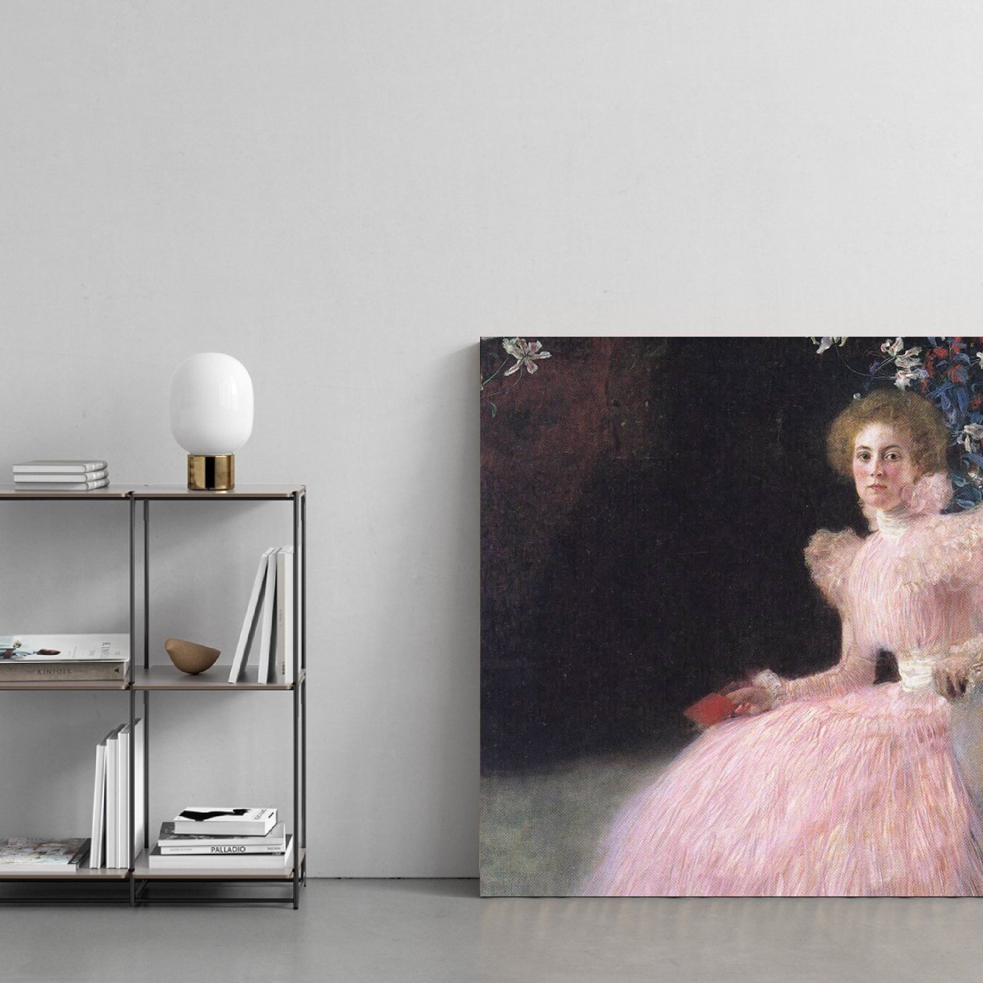 Portrait of Sonja Knips, 1889 by Gustav Klimt. Gustav Klimt artwork, Klimt famous art, Klimt paintings, Klimt wall art, Klimt canvas art, Klimt popular art, Klimt art decor, Klimt reproduction, Klimt oil paintings, Klimt Oil paints, Klimt home decor.-5