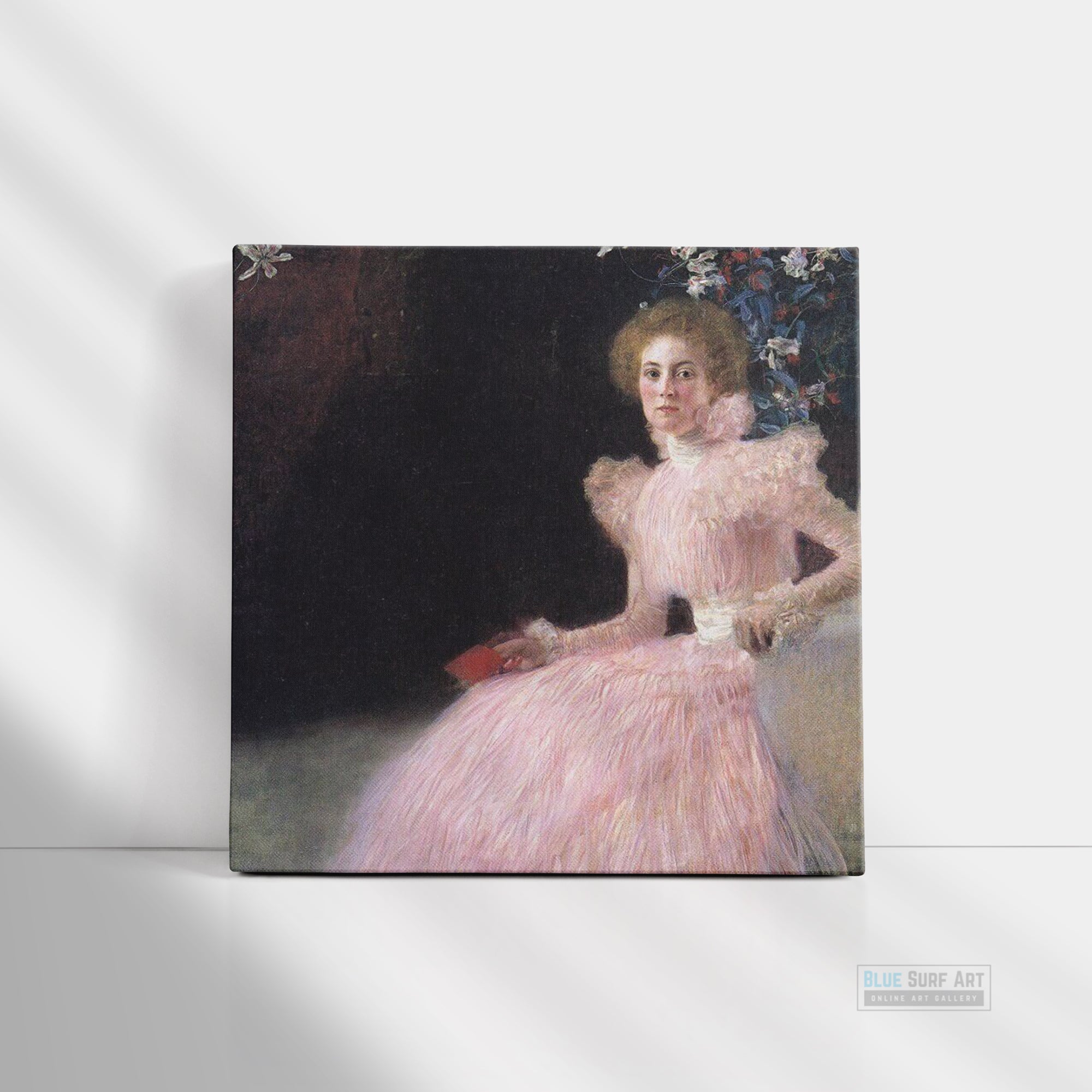Portrait of Sonja Knips, 1889 by Gustav Klimt. Gustav Klimt artwork, Klimt famous art, Klimt paintings, Klimt wall art, Klimt canvas art, Klimt popular art, Klimt art decor, Klimt reproduction, Klimt oil paintings, Klimt Oil paints, Klimt home decor.-7