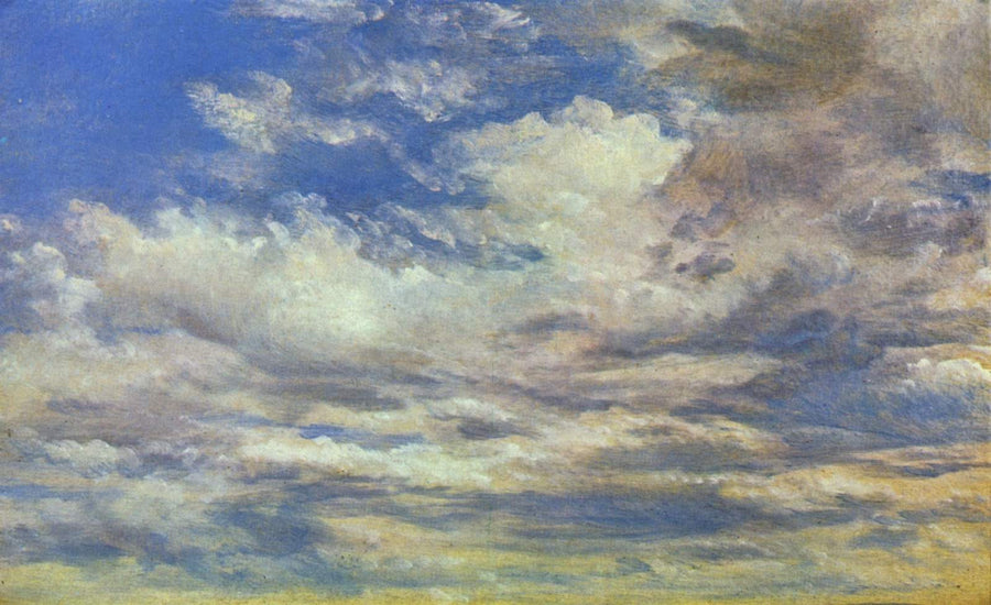 Clouds by John Constable Reproduction Painting for Sale - Blue Surf Art