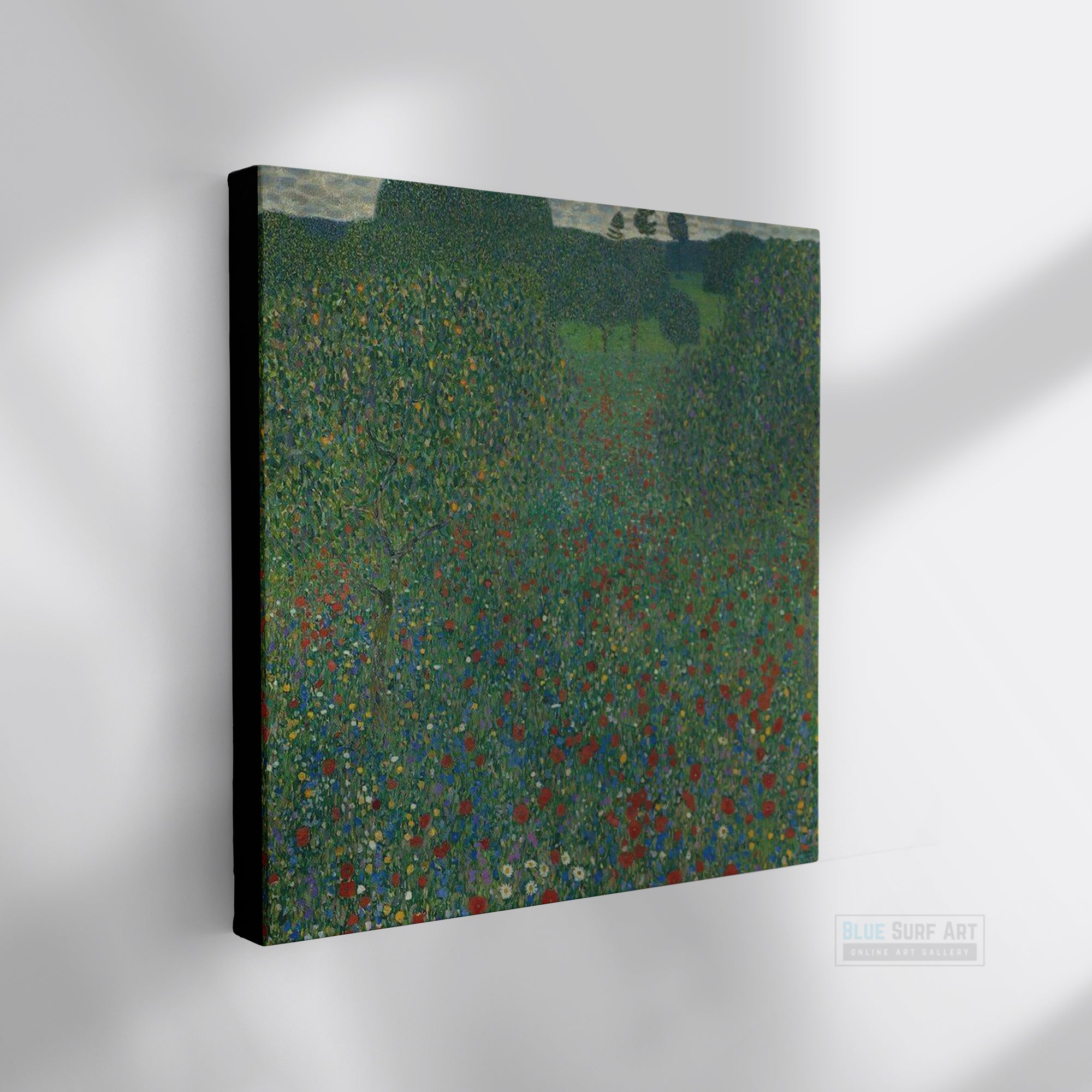 Poppy Field by Gustav Klimt. Gustav Klimt artwork, Klimt famous art, Klimt paintings, Klimt wall art, Klimt canvas art, Klimt popular art, Klimt art decor, Klimt reproduction, Klimt oil paintings, Klimt Oil paints, Klimt home decor. - 6
