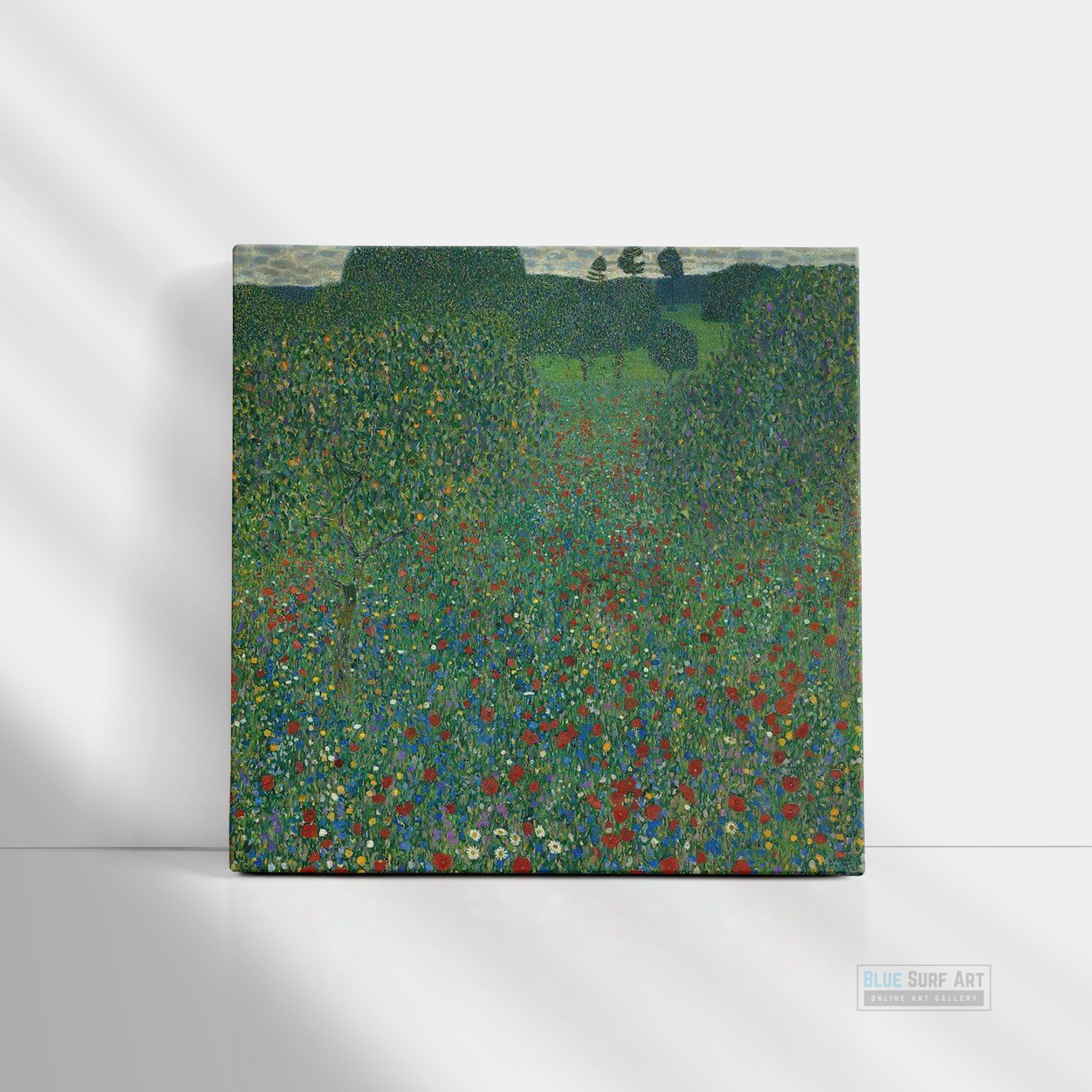 Poppy Field by Gustav Klimt. Gustav Klimt artwork, Klimt famous art, Klimt paintings, Klimt wall art, Klimt canvas art, Klimt popular art, Klimt art decor, Klimt reproduction, Klimt oil paintings, Klimt Oil paints, Klimt home decor. - 7