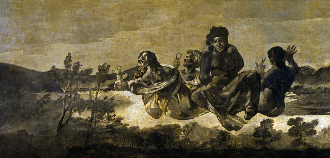 Atropos by Francisco Goya, Reproduction for Sale. Blue Surf Art