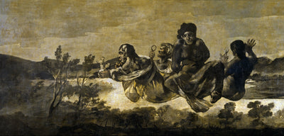 Atropos by Francisco Goya, Reproduction for Sale. Blue Surf Art