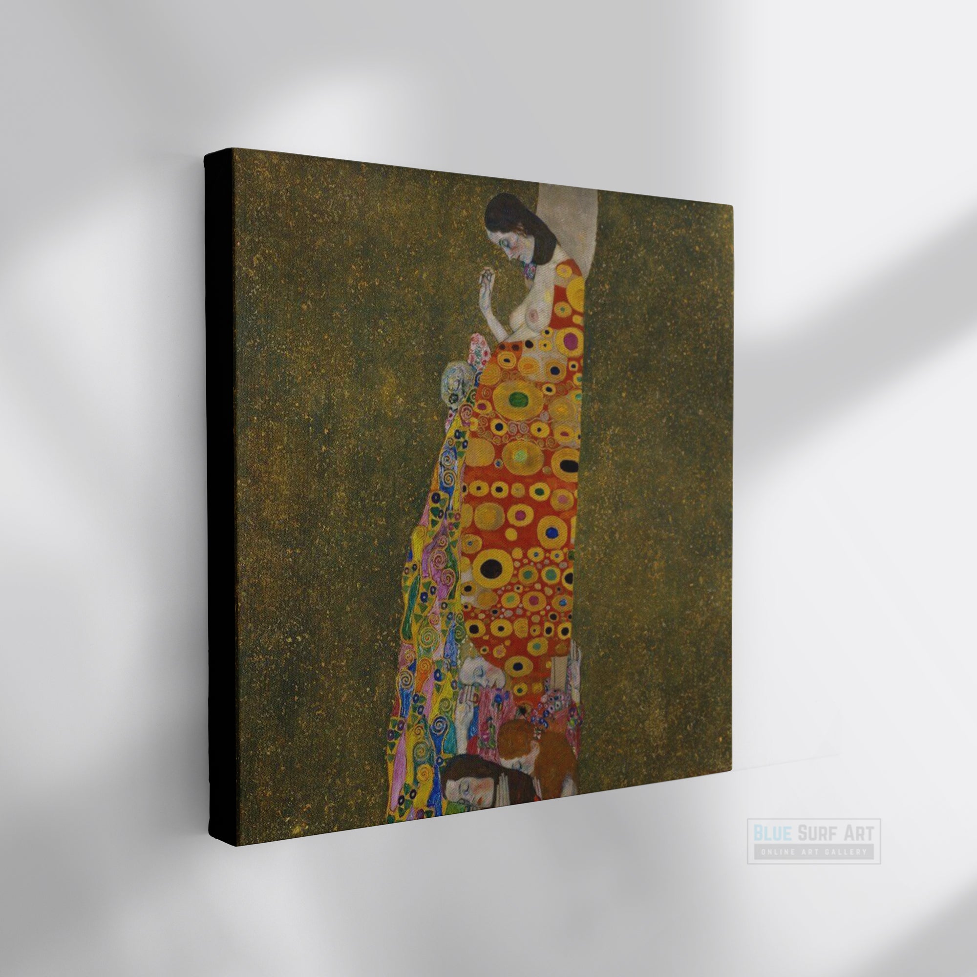 Hope II by Gustav Klimt. Gustav Klimt artwork, Klimt famous art, Klimt paintings, Klimt wall art, Klimt canvas art, Klimt popular art, Klimt art decor, Klimt reproduction, Klimt oil paintings, Klimt Oil paints, Klimt home decor-6