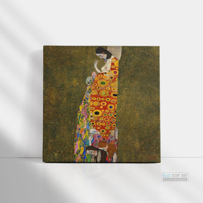 Hope II by Gustav Klimt. Gustav Klimt artwork, Klimt famous art, Klimt paintings, Klimt wall art, Klimt canvas art, Klimt popular art, Klimt art decor, Klimt reproduction, Klimt oil paintings, Klimt Oil paints, Klimt home decor-7
