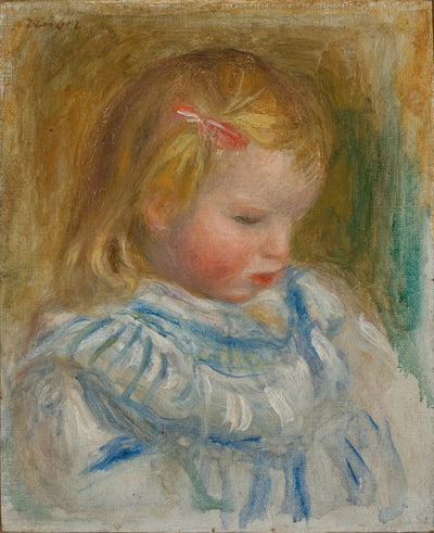 Portrait of Coco by Pierre-Auguste Renoir Reproduction for Sale by Blue Surf Art