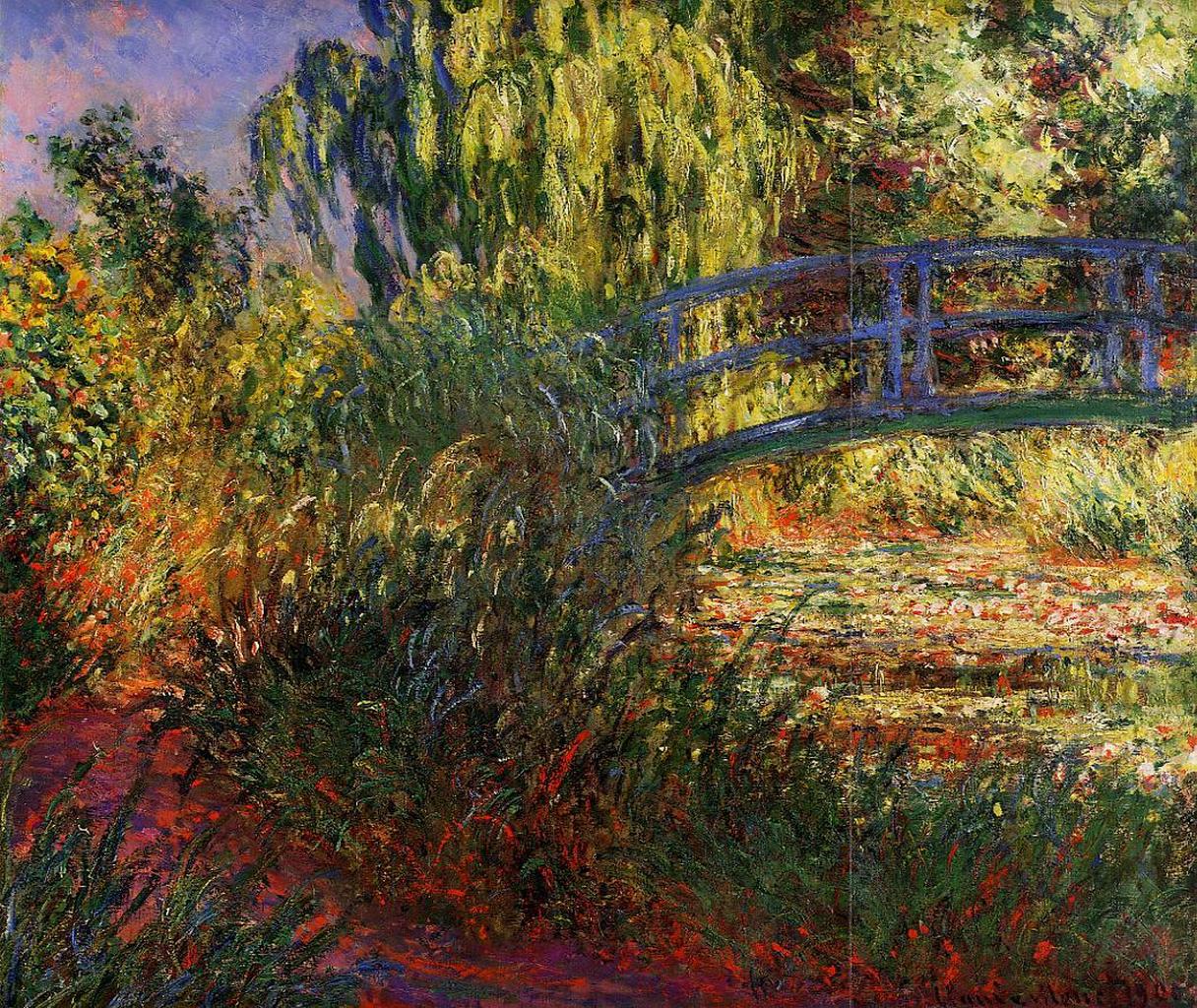Water-lily Pond and Path by the Water, 1900