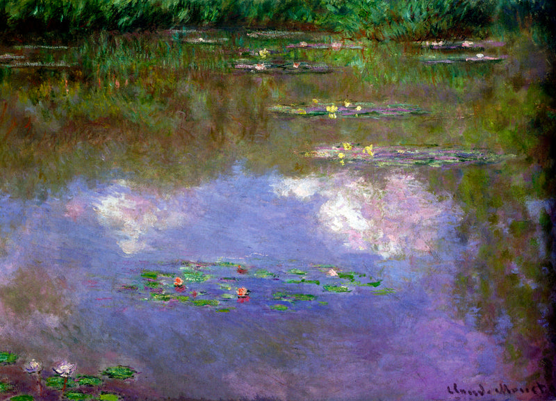 Water-Lilies, Clouds 1903 by Claude Monet