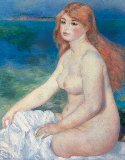Blonde Bather by Pierre-Auguste Renoir Reproduction for Sale by Blue Surf Art