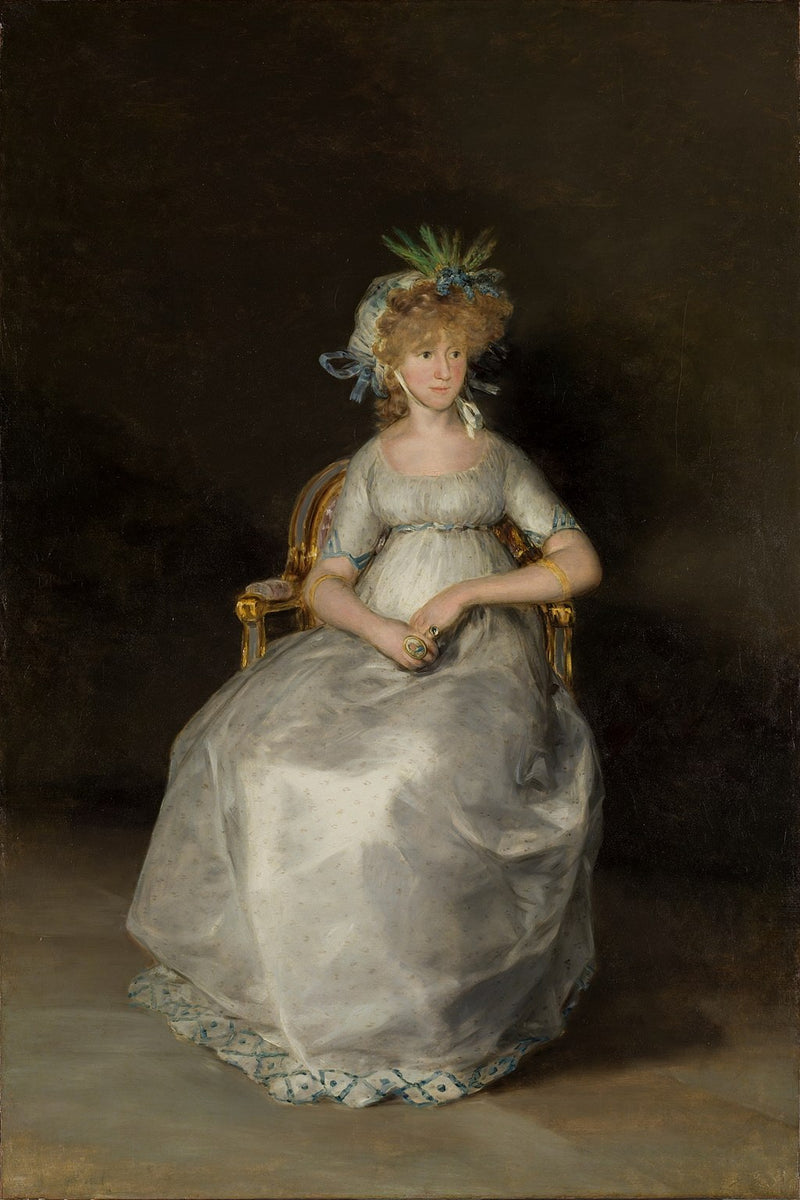 The Countess of Chinchon by Francisco Goya, Reproduction Painting for Sale 