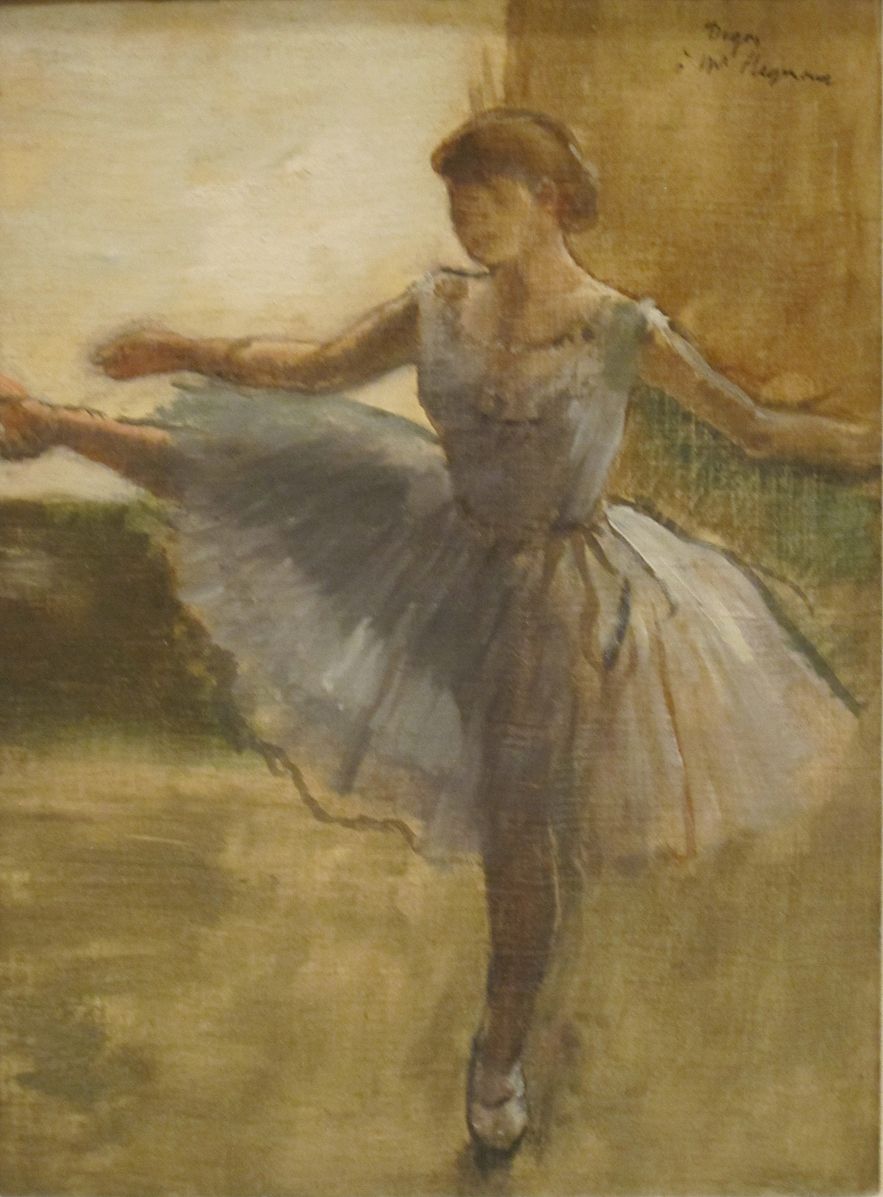 The Ballerina Painting by Edgar Degas Reproduction Oil on Canvas