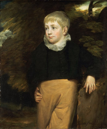 Portrait of Master Crosby by John Constable Reproduction Painting for Sale - Blue Surf Art