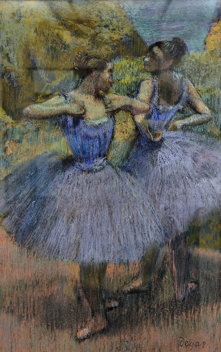 Aix-les-Bains Painting by Edgar Degas Reproduction Oil on Canvas