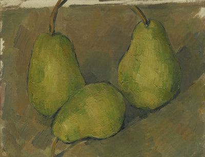 Three Pears by Paul Cézanne Reproduction for Sale - Blue Surf Art