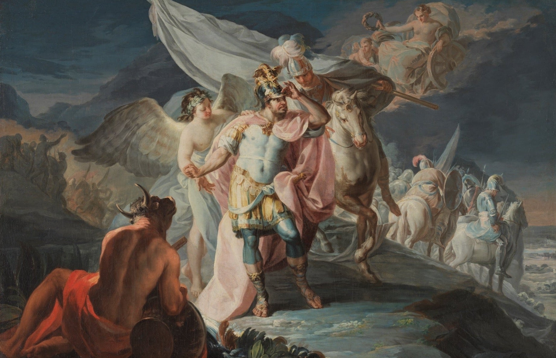 The Victorious Hannibal seeing Italy from the Alps for the first Time, 1771 by Francisco Goya, Reproduction Painting