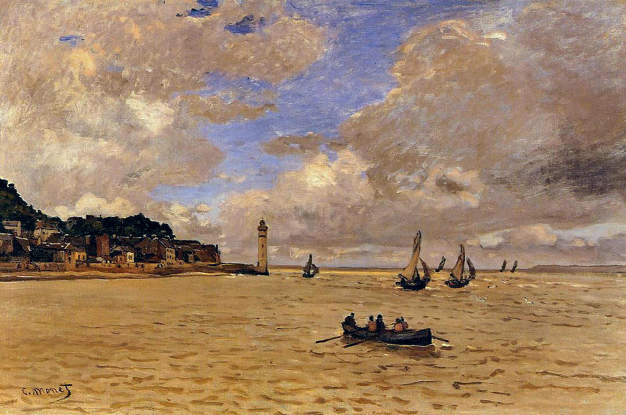 Lighthouse at the Hospice, 1864 by Claude Monet