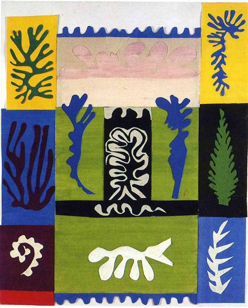 Anfitrite Painting by Henri Matisse Oil on Canvas Reproduction by blue surf art
