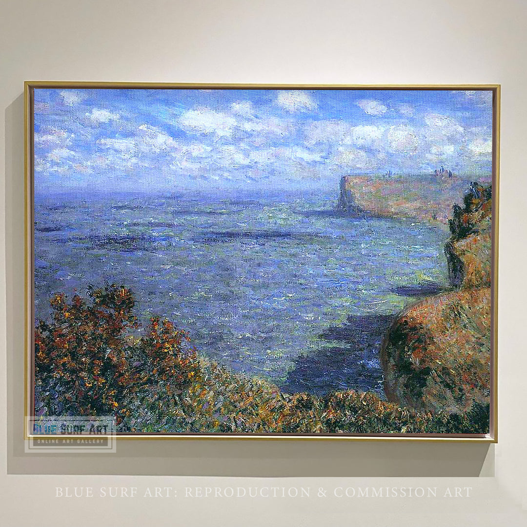 View Taken from Greinval 1881 by Claude Monet Reproduction for Sale by Blue Surf Art, Monet paintings for sale, Monet artworks -1