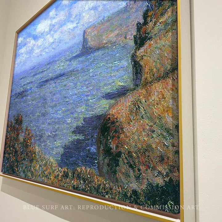 View Taken from Greinval 1881 by Claude Monet Reproduction for Sale by Blue Surf Art, Monet paintings for sale, Monet artworks - 2