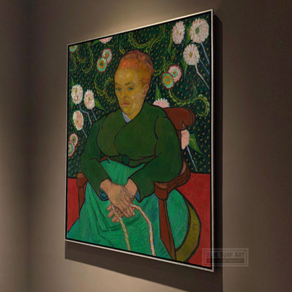 Augustine Roulin, 1889 by Van Gogh Reproduction for Sale - Blue Surf Art