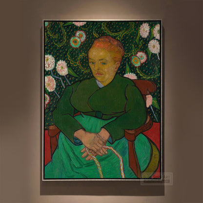 Augustine Roulin, 1889 by Van Gogh Reproduction for Sale - Blue Surf Art
