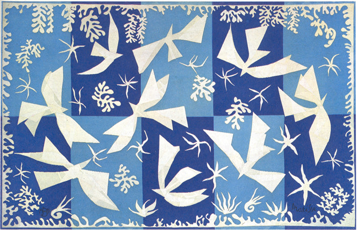 Polynesia, the sky Painting by Henri Matisse Oil on Canvas Reproduction by blue surf art