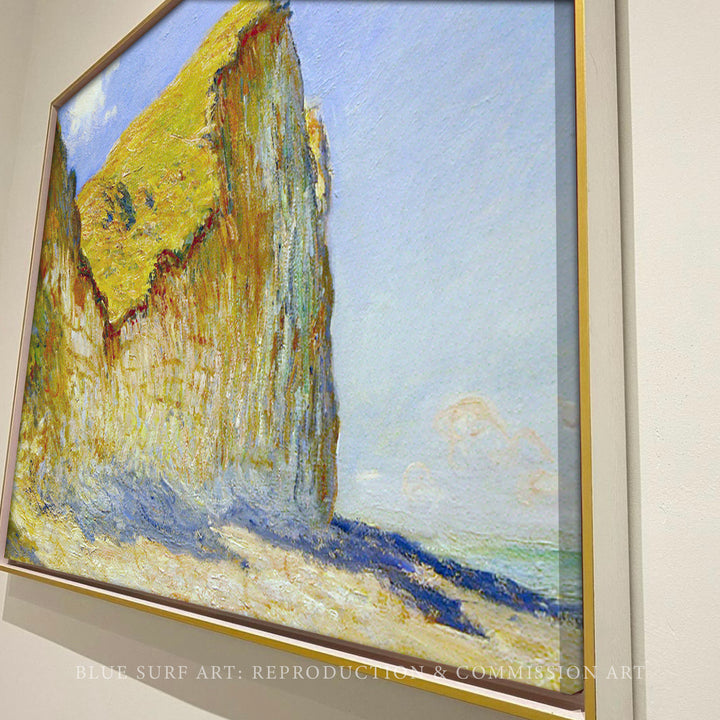 Cliffs near Pourville 1882 by Claude Monet Reproduction for Sale  by Blue Surf Art 2
