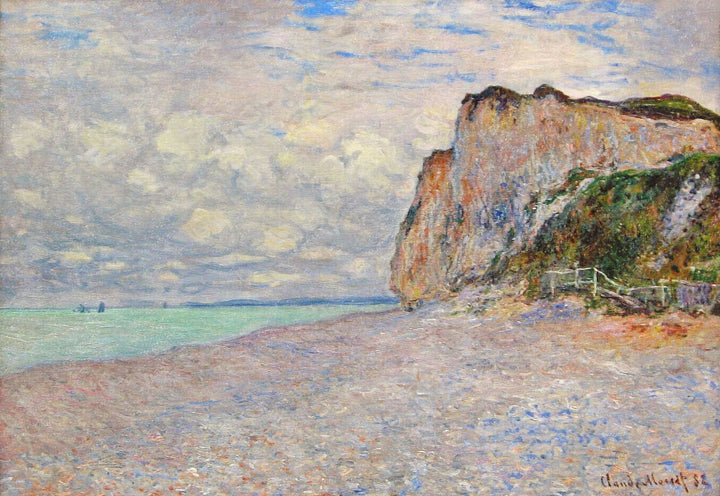 Cliffs near Dieppe 1882 by Claude Monet Reproduction for Sale  by Blue Surf Art