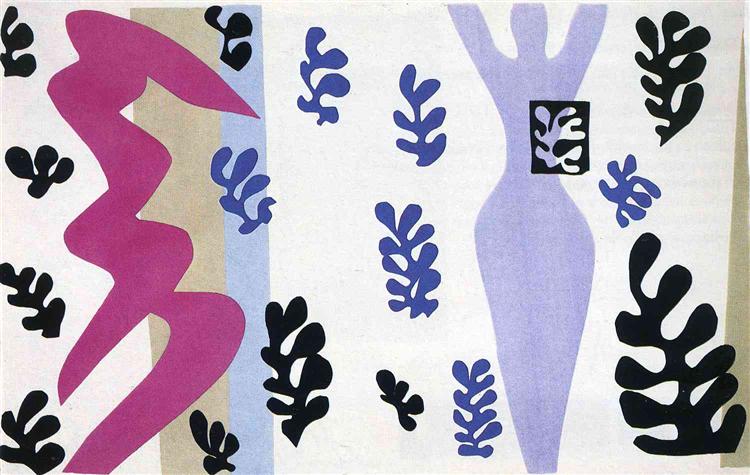 The Knife Thrower Painting by Henri Matisse Oil on Canvas Reproduction by blue surf art