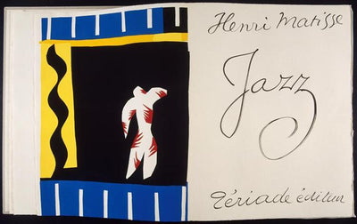 Jazz Book Painting by Henri Matisse Oil on Canvas Reproduction by blue surf art