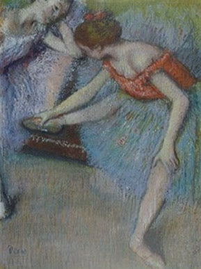 Dancers 1554 Painting by Edgar Degas Reproduction Oil on Canvas