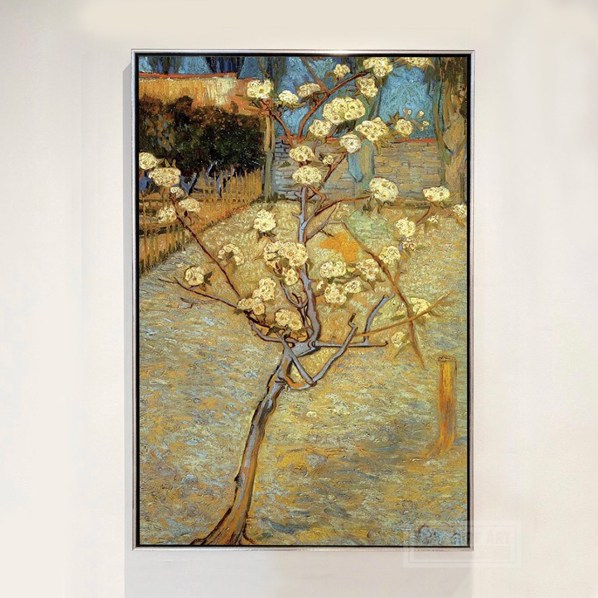 Forest Interio, 1890 by Van Gogh Reproduction for Sale - Blue Surf Art