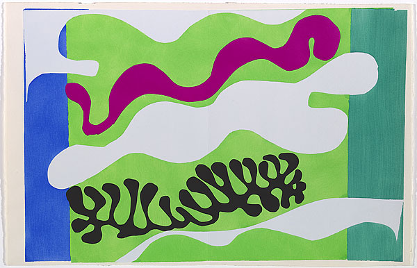The Lagoon 2 Painting by Henri Matisse Oil on Canvas Reproduction by blue surf art