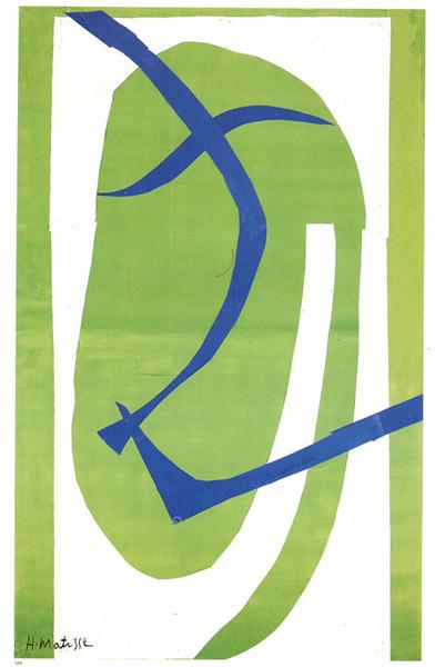 Japanese Mask Painting by Henri Matisse Oil on Canvas Reproduction by blue surf art